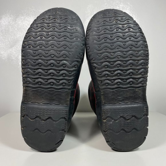 Bogs Youth Boots Classic II Hockey Waterproof Rain Rubber Black Sz 4Y - Picture 4 of 13